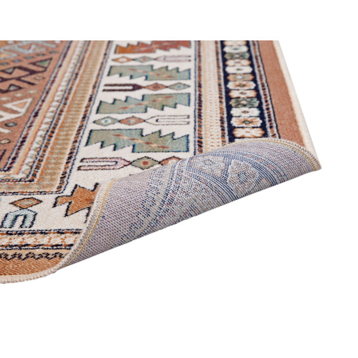 AllModern Ovid Viscose Rust Rug & Reviews Wayfair